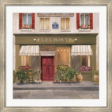 Framed French Store II Print