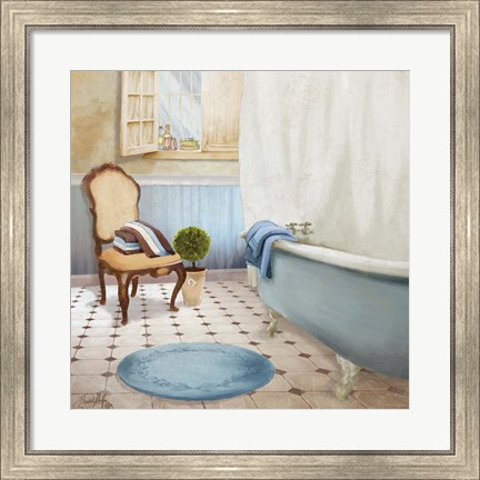 Framed Sundance Bath I Print