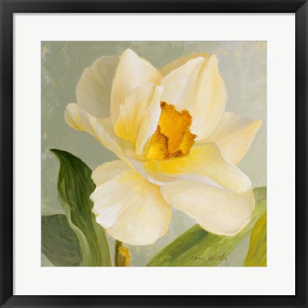 Framed Daffodil Sky I Print