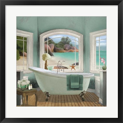 Framed Oceanview II Print