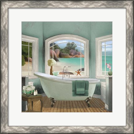 Framed Oceanview II Print