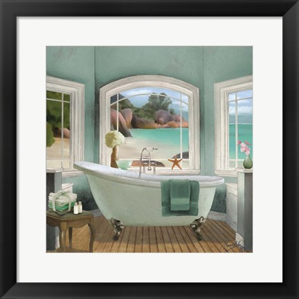 Framed Oceanview II Print