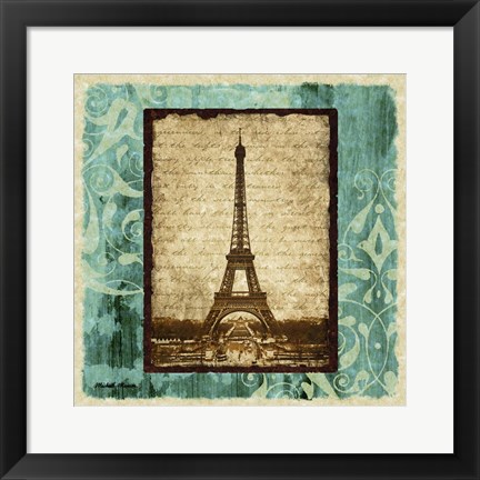 Framed Parisian Trip I Print