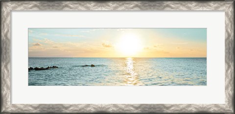 Framed Bimini Horizon I Print