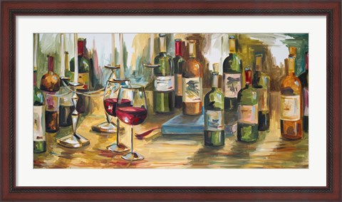 Framed Wine Room Print