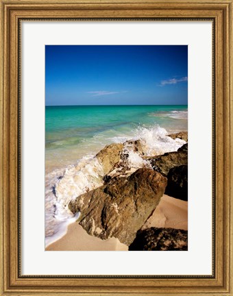 Framed Rising Tide I Print