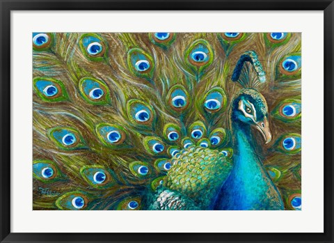 Framed Wild Feathers Print
