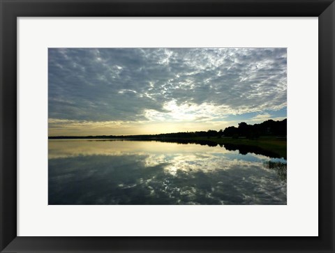 Framed Reflections of the Sky Print