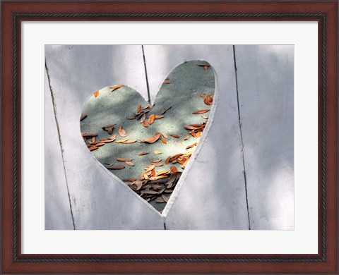Framed Heart Full of Love Print