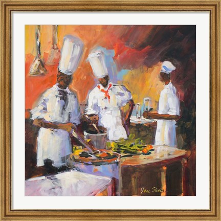 Framed Touch of Spice II Print