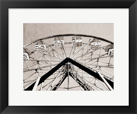 Framed Ferris Wheel Print