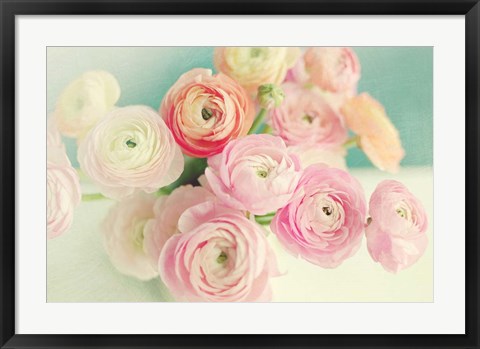 Framed Blushing Blossoms Print
