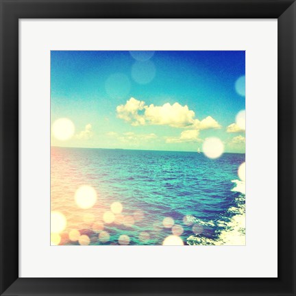 Framed Ocean Breeze I Print