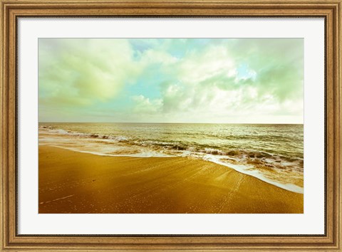 Framed Gold Beach Print