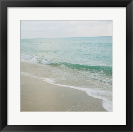 Framed Beach Scene I Print