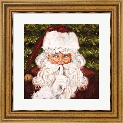 Framed Secret Santa I Print