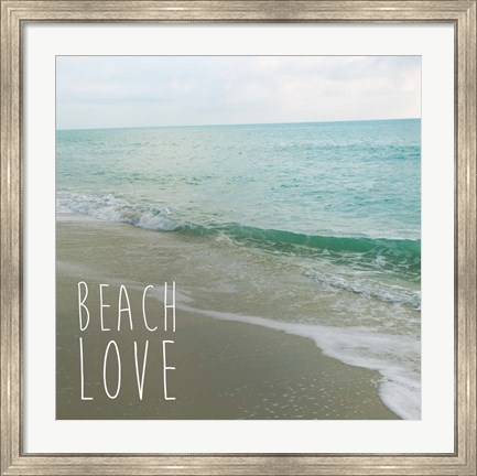 Framed Beach Love Print