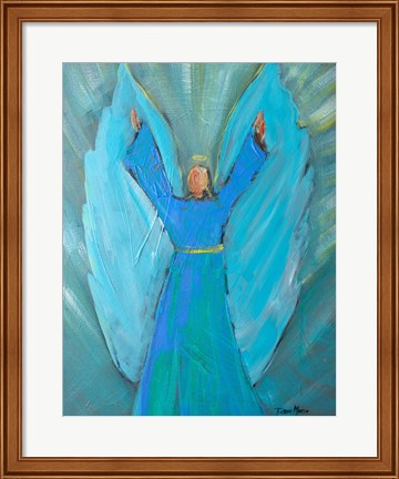 Framed Angel of Praise Print