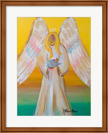 Framed Angel of Summer Print