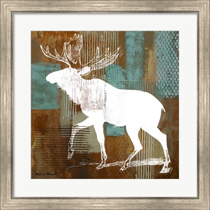 Framed Moose Print