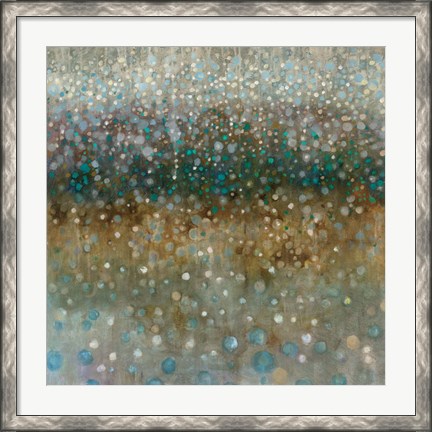Framed Abstract Rain Print