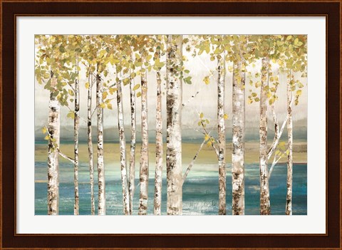 Framed Down by the River Print