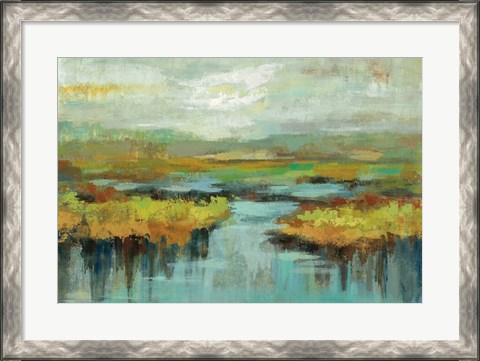 Framed Spring Landscape Print