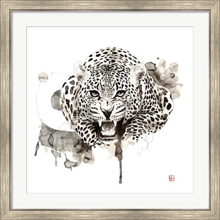Framed Leopard Print