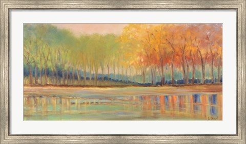 Framed Flowing Streams Revisited Print