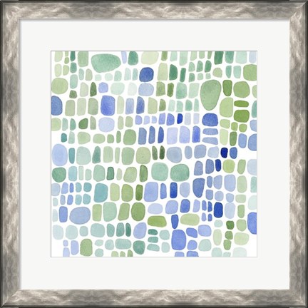 Framed Series Sea Glass No. II Print