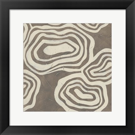 Framed Mineral Motif IV Print