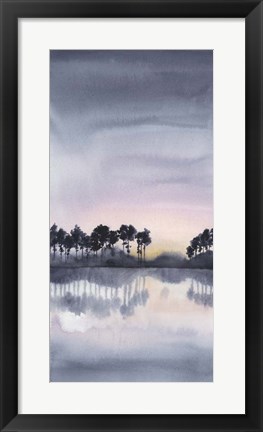 Framed Bayside Sunset I Print