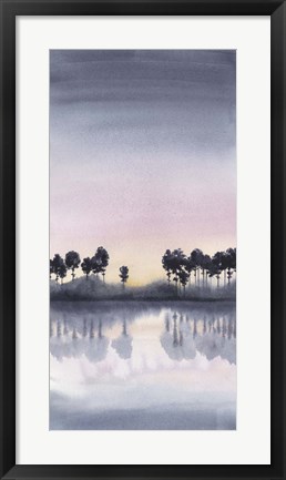 Framed Bayside Sunset II Print