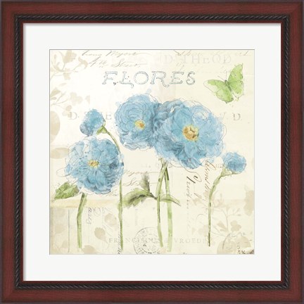 Framed Romantic Morning III Print