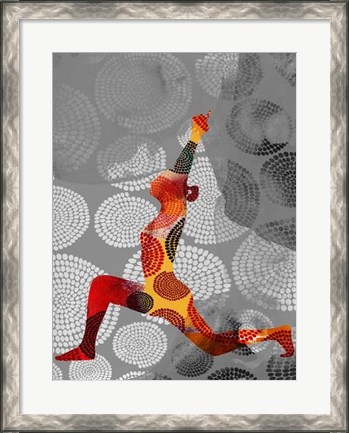 Framed Yoga Pose IV Print