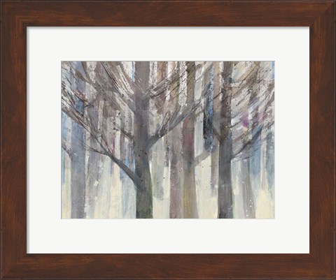 Framed Forest Light Print