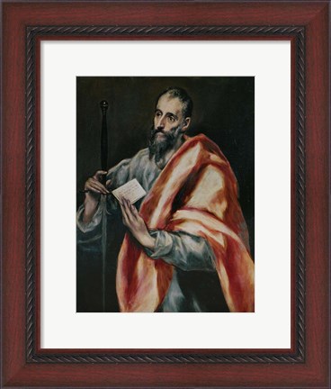 Framed Saint Paul, the Apostle Print