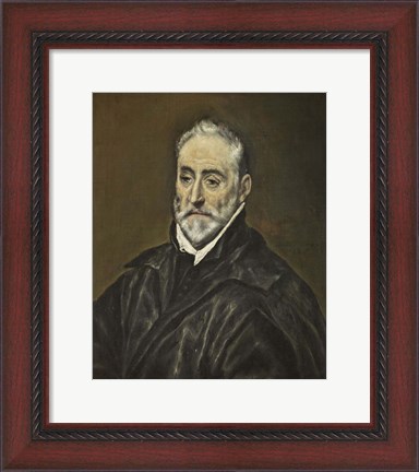 Framed Portrait of Antonio Covarrubias Print