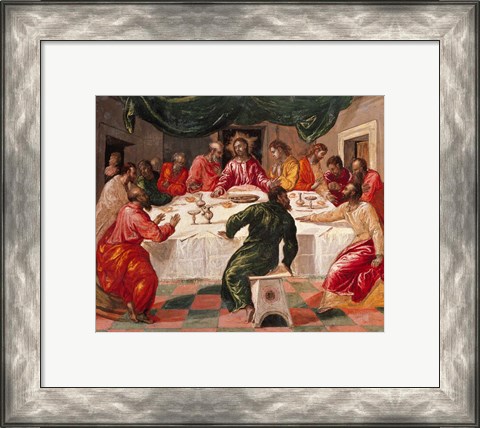 Framed Last Supper Print