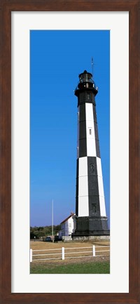 Framed Cape Henry Lighthouse, Virginia Beach, Virginia Print