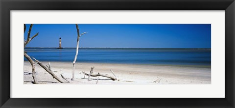 Framed Morris Island Lighthouse, South Carolina Print