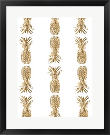 Framed Pineapple Life VI Print