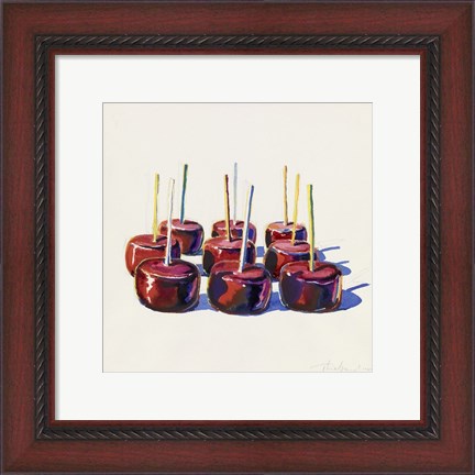 Framed Nine Jelly Apples, 1964 Print