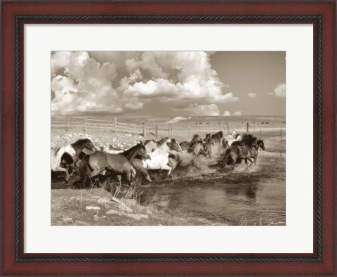 Framed On the Move Print
