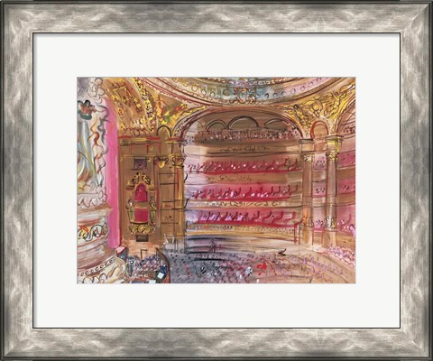 Framed Opera, Paris, early 1930&#39;s Print