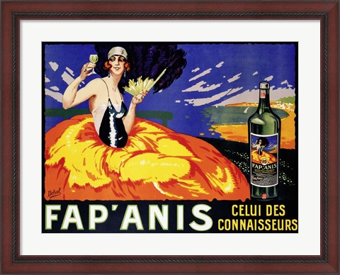 Framed Fap&#39;  Anis, ca. 1920-1930 Print