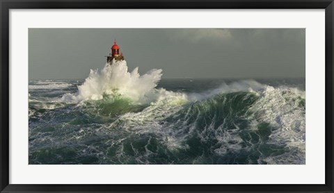 Framed La Jument dans la Tempete Print