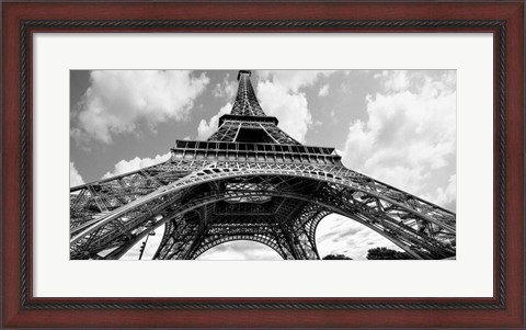 Framed Eiffel Tower in Spring Print