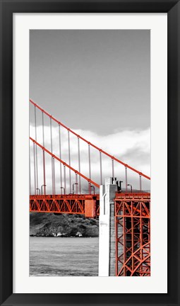 Framed Golden Gate Bridge III, San Francisco Print