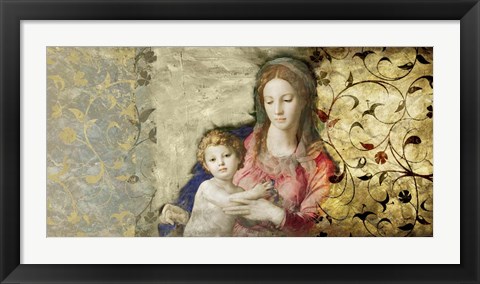 Framed Virgin Mary (after Bronzino) Print